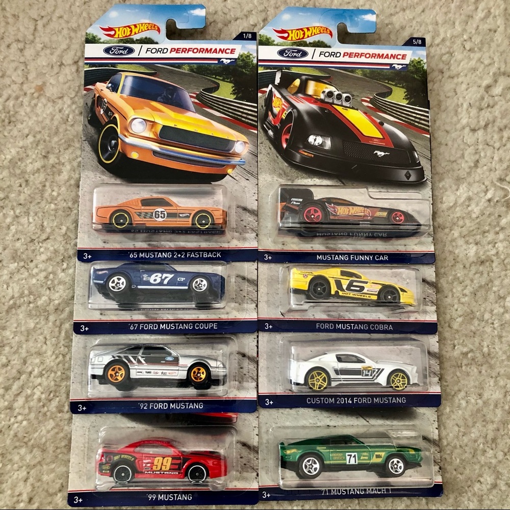 Hot Wheels Ford Performance Car Set